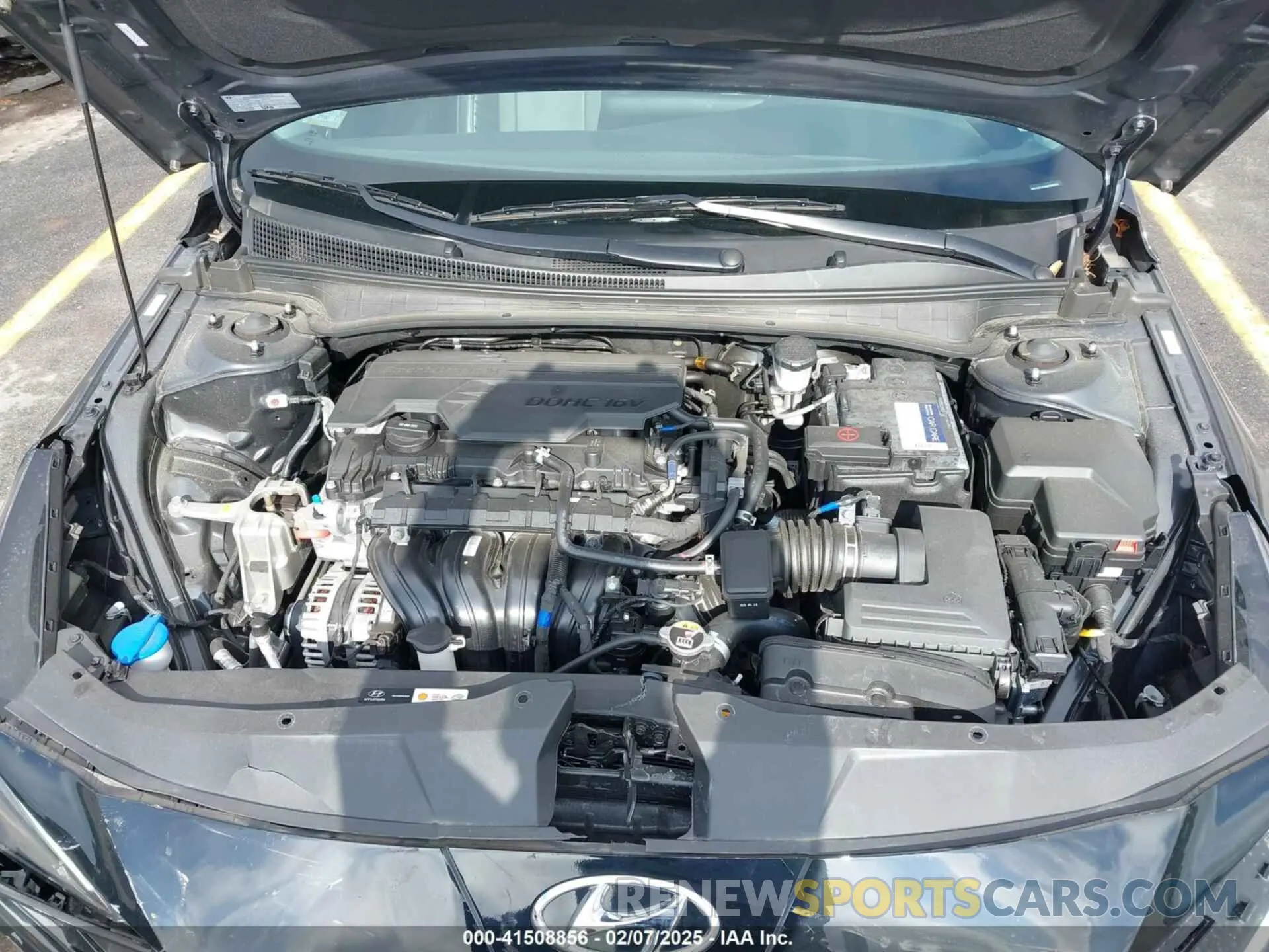 10 fotografías del automóvil dañado KMHLP4AG2PU606555 HYUNDAI ELANTRA 2023