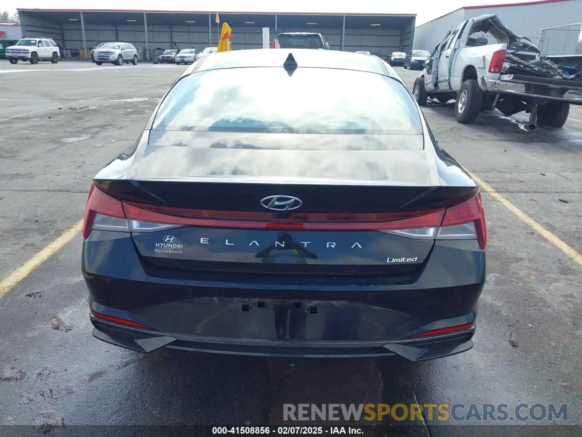 16 fotografías del automóvil dañado KMHLP4AG2PU606555 HYUNDAI ELANTRA 2023