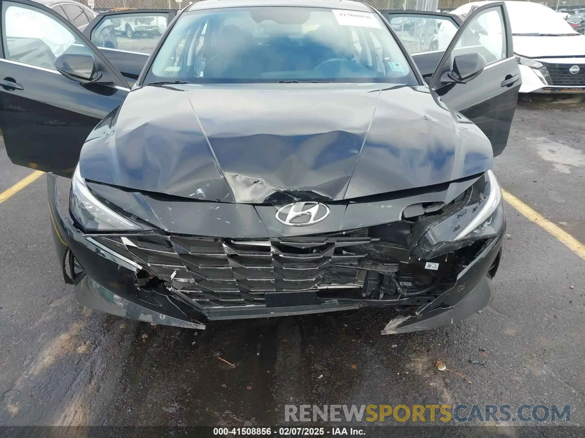 6 fotografías del automóvil dañado KMHLP4AG2PU606555 HYUNDAI ELANTRA 2023