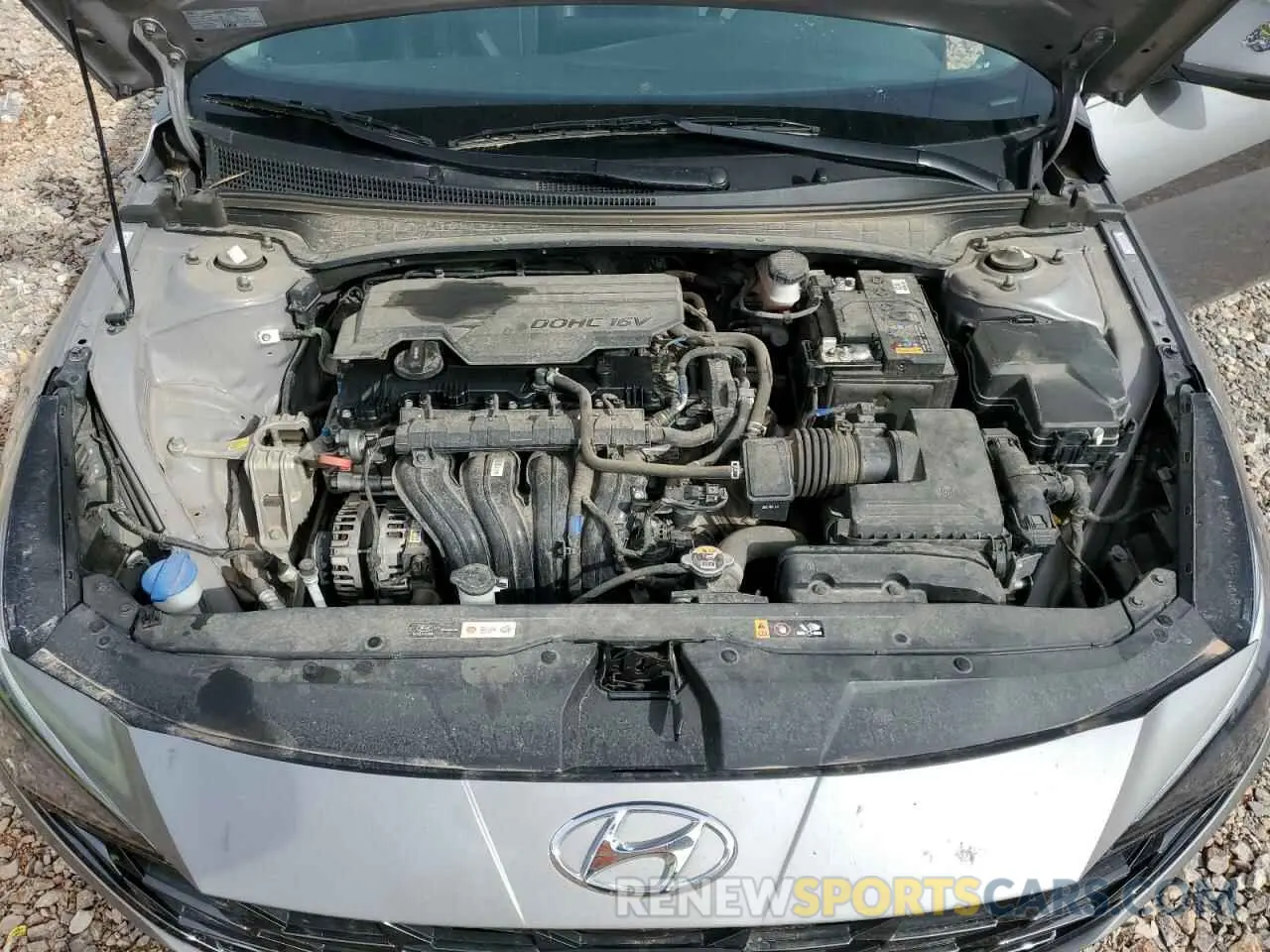 11 fotografías del automóvil dañado KMHLP4AG3PU394491 HYUNDAI ELANTRA 2023