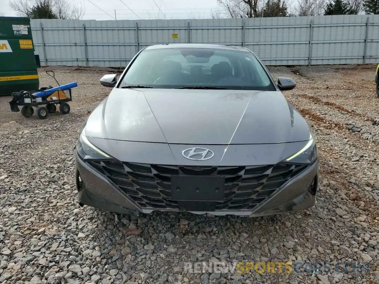 5 fotografías del automóvil dañado KMHLP4AG3PU394491 HYUNDAI ELANTRA 2023