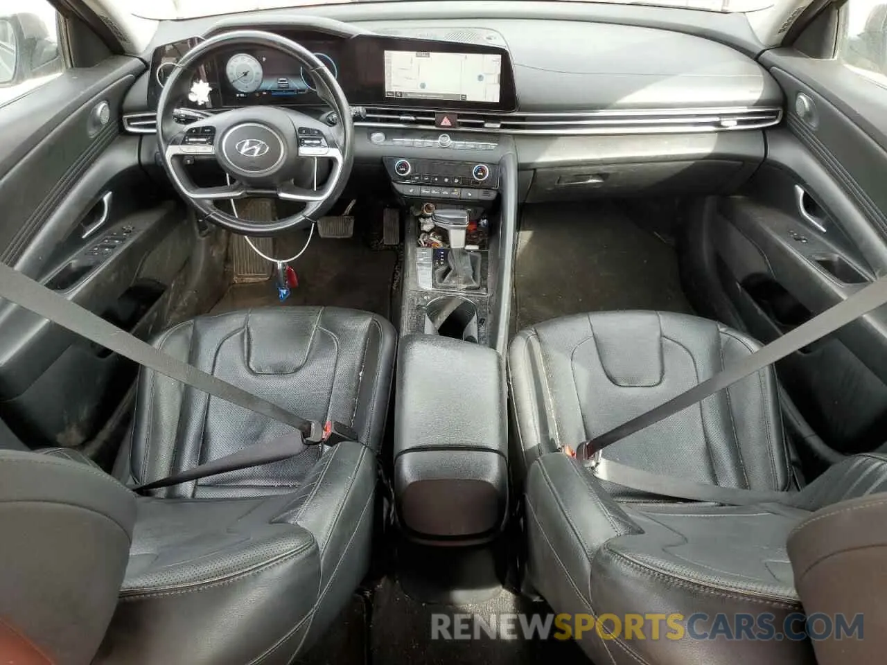 8 fotografías del automóvil dañado KMHLP4AG3PU394491 HYUNDAI ELANTRA 2023