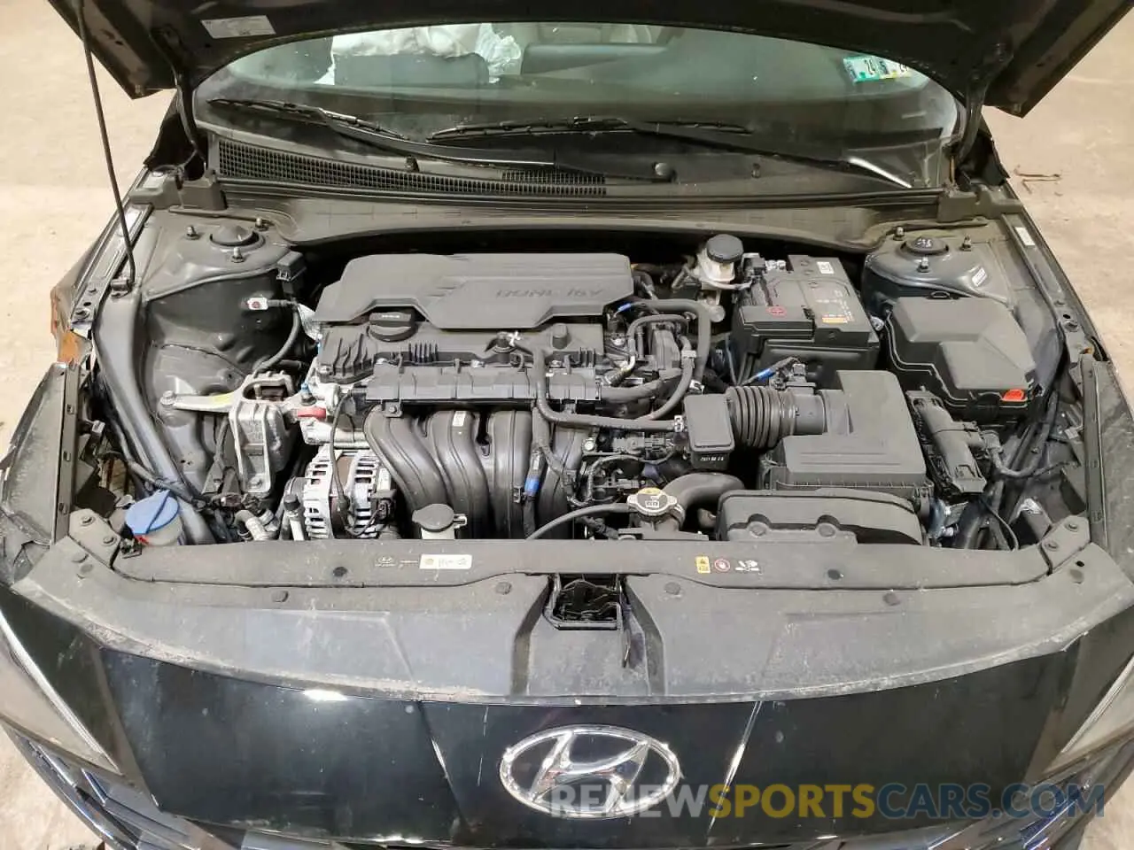11 fotografías del automóvil dañado KMHLP4AG3PU564168 HYUNDAI ELANTRA 2023