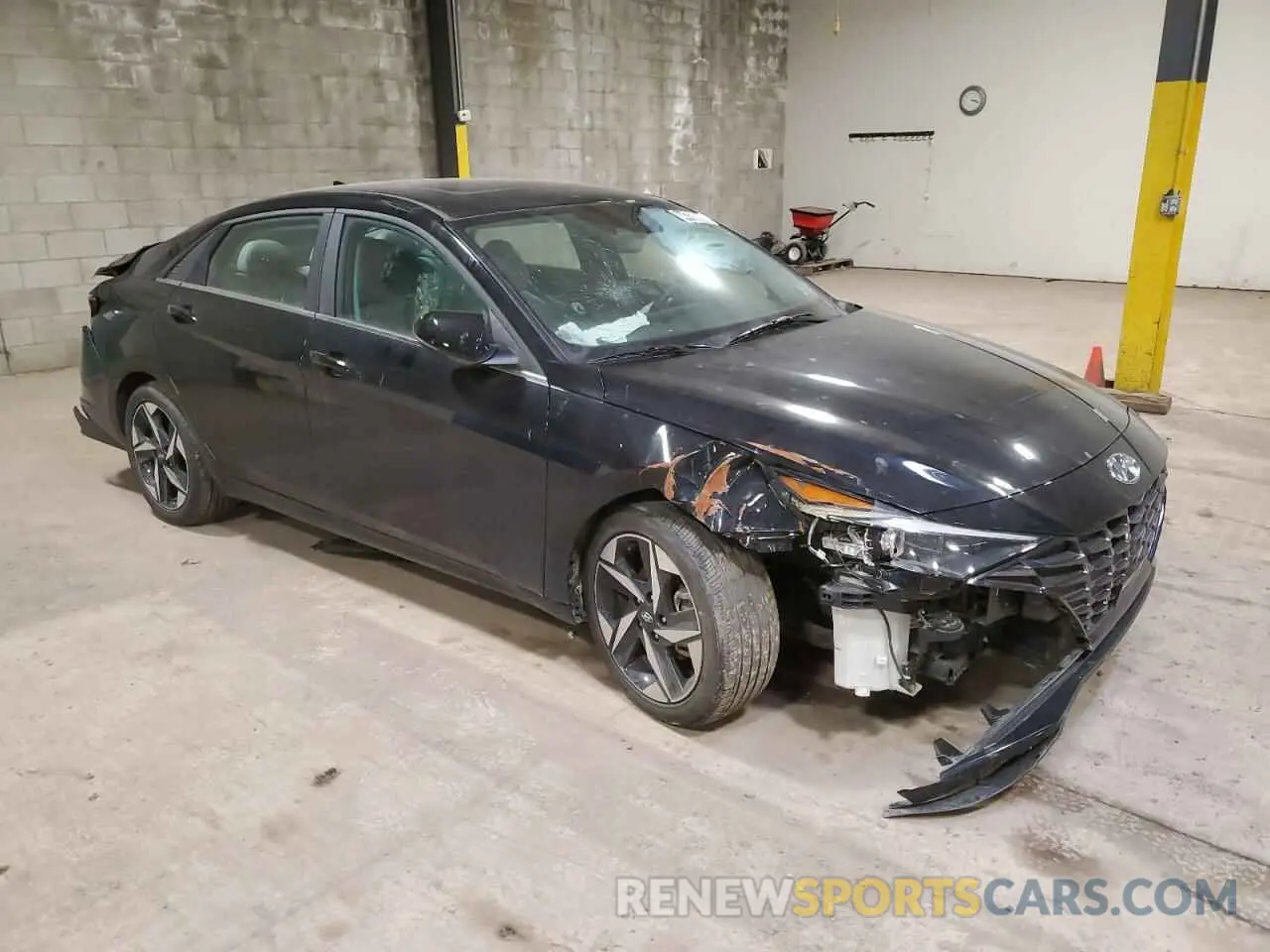 4 fotografías del automóvil dañado KMHLP4AG3PU564168 HYUNDAI ELANTRA 2023