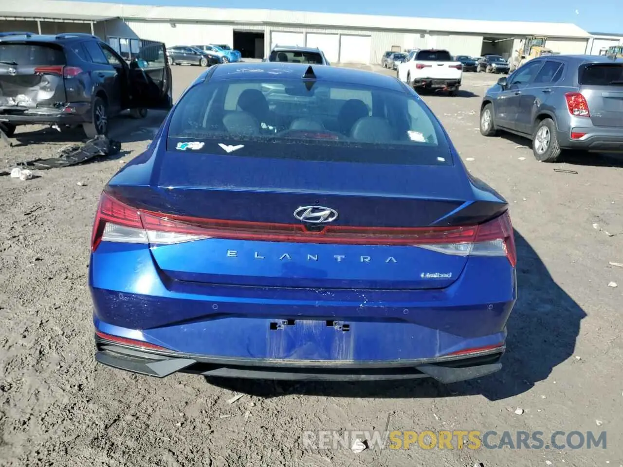 6 fotografías del automóvil dañado KMHLP4AG3PU618486 HYUNDAI ELANTRA 2023