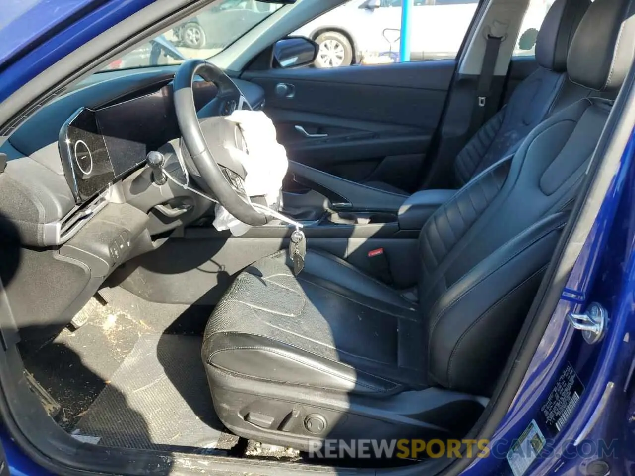 7 fotografías del automóvil dañado KMHLP4AG3PU618486 HYUNDAI ELANTRA 2023