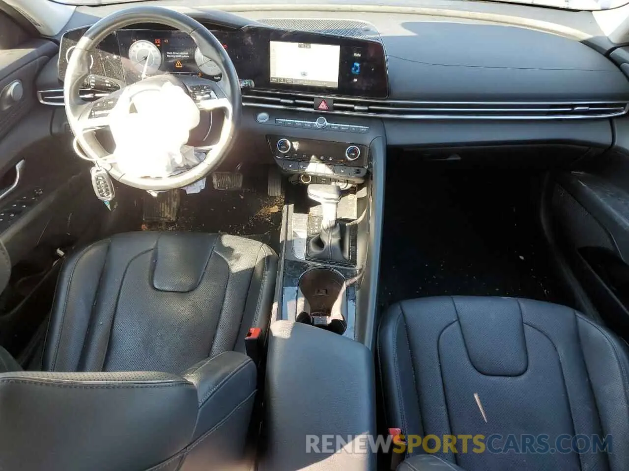 8 fotografías del automóvil dañado KMHLP4AG3PU618486 HYUNDAI ELANTRA 2023