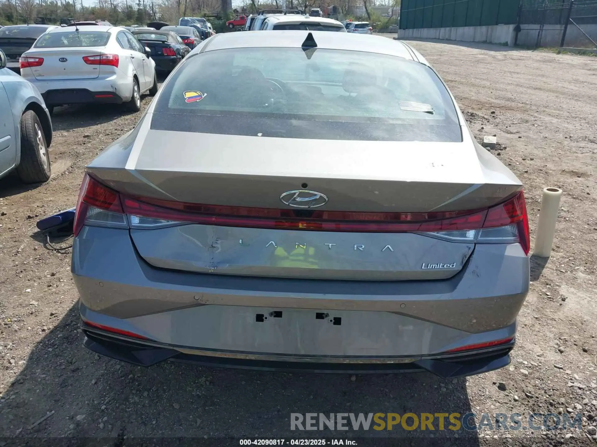 16 fotografías del automóvil dañado KMHLP4AG3PU620495 HYUNDAI ELANTRA 2023
