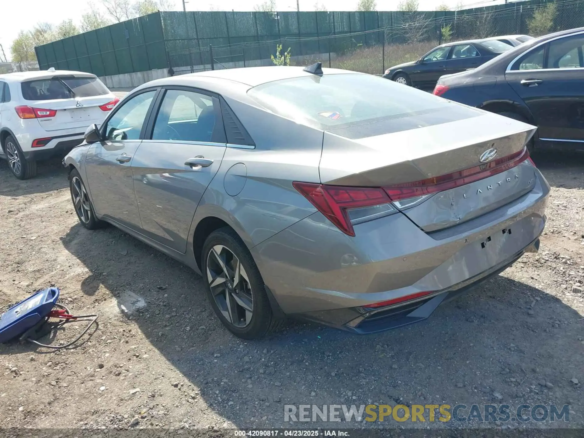 3 fotografías del automóvil dañado KMHLP4AG3PU620495 HYUNDAI ELANTRA 2023