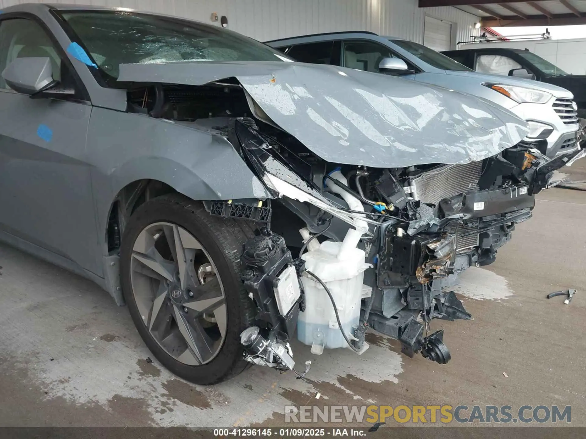 6 fotografías del automóvil dañado KMHLP4AG4PU427806 HYUNDAI ELANTRA 2023