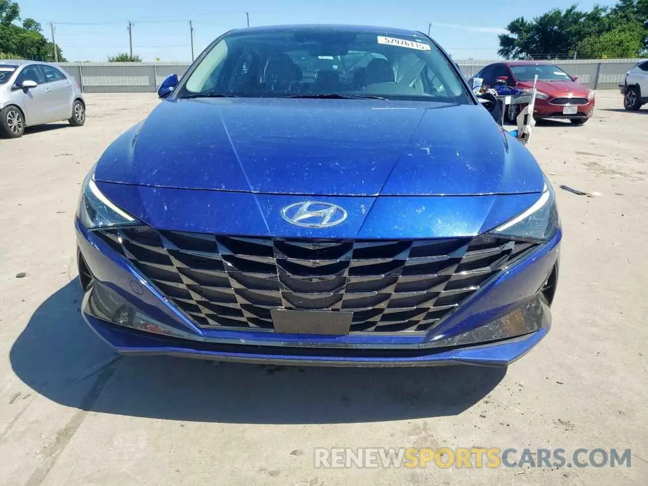 5 fotografías del automóvil dañado KMHLP4AG4PU431144 HYUNDAI ELANTRA 2023