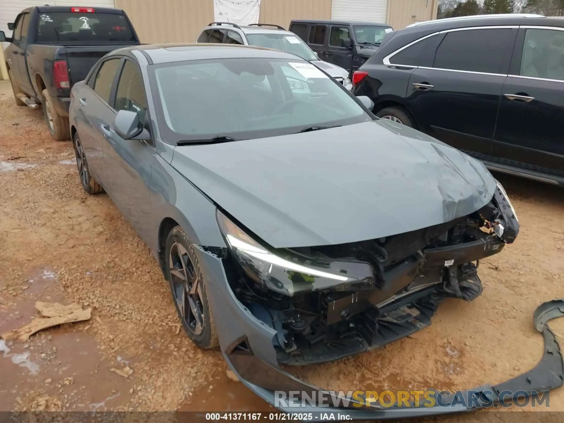 1 fotografías del automóvil dañado KMHLP4AG5PU370869 HYUNDAI ELANTRA 2023