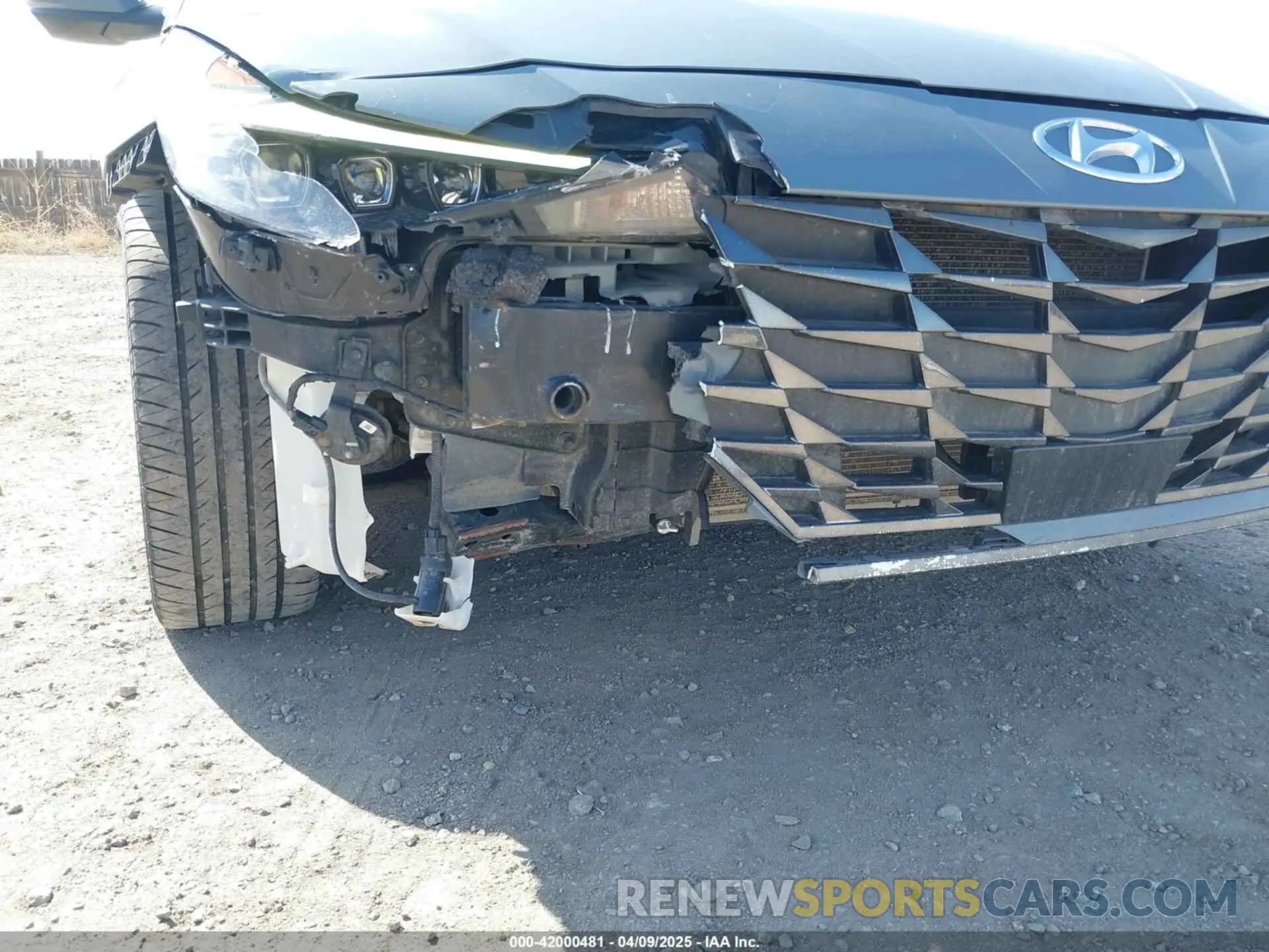 12 fotografías del automóvil dañado KMHLP4AG5PU453783 HYUNDAI ELANTRA 2023