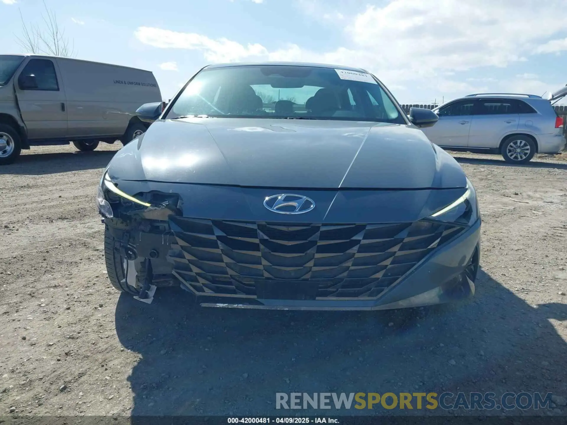 13 fotografías del automóvil dañado KMHLP4AG5PU453783 HYUNDAI ELANTRA 2023