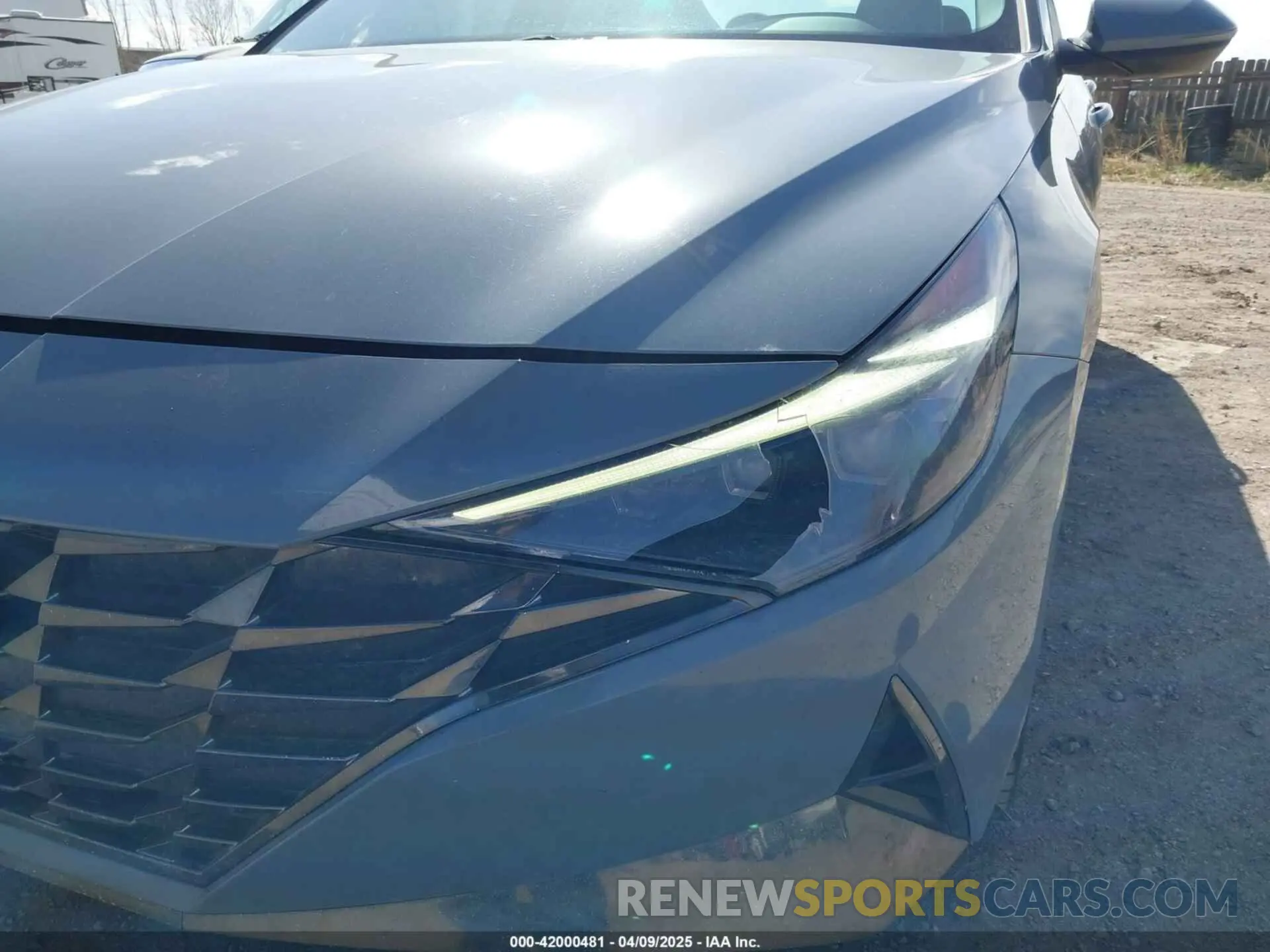 22 fotografías del automóvil dañado KMHLP4AG5PU453783 HYUNDAI ELANTRA 2023