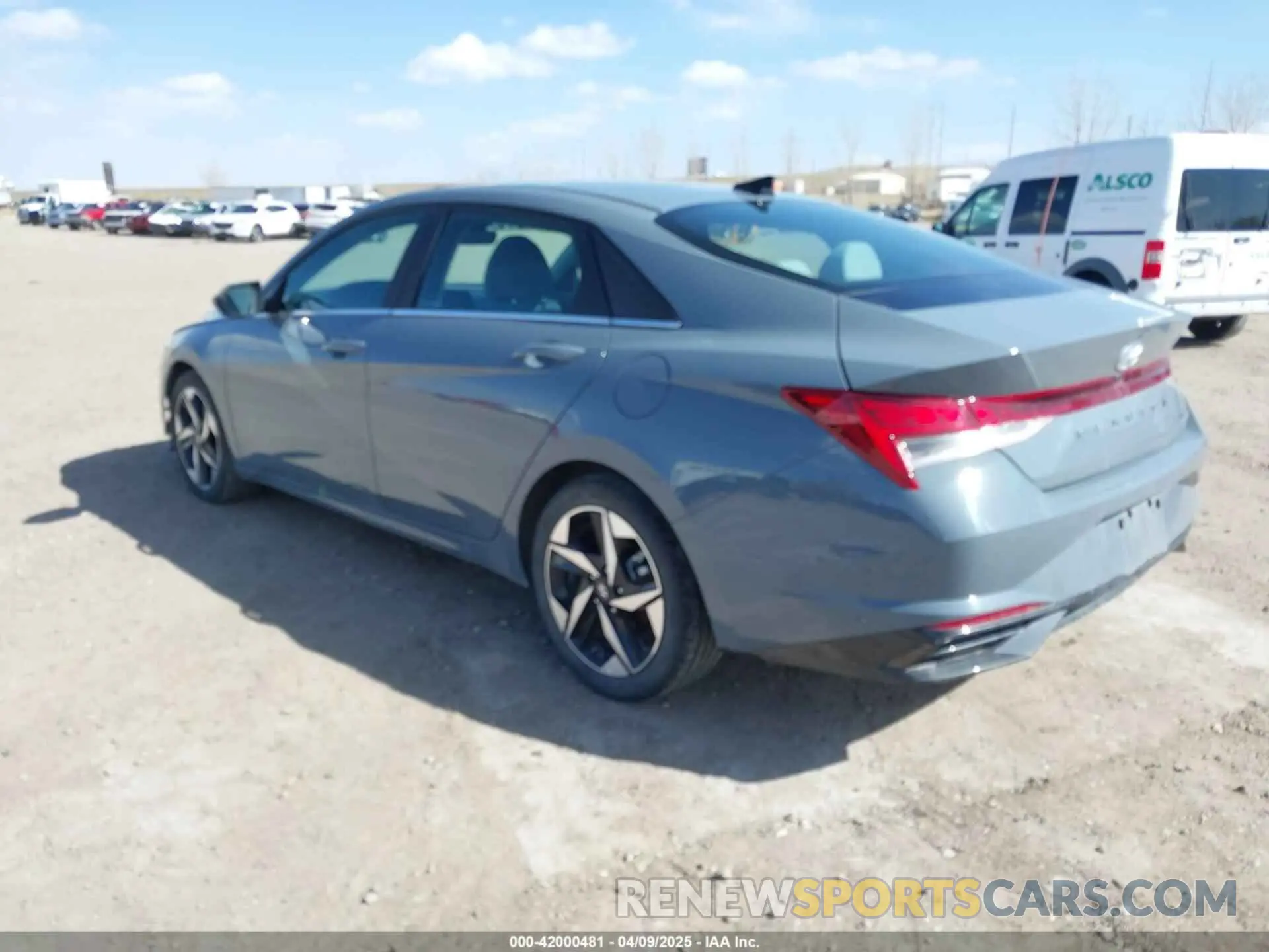 3 fotografías del automóvil dañado KMHLP4AG5PU453783 HYUNDAI ELANTRA 2023