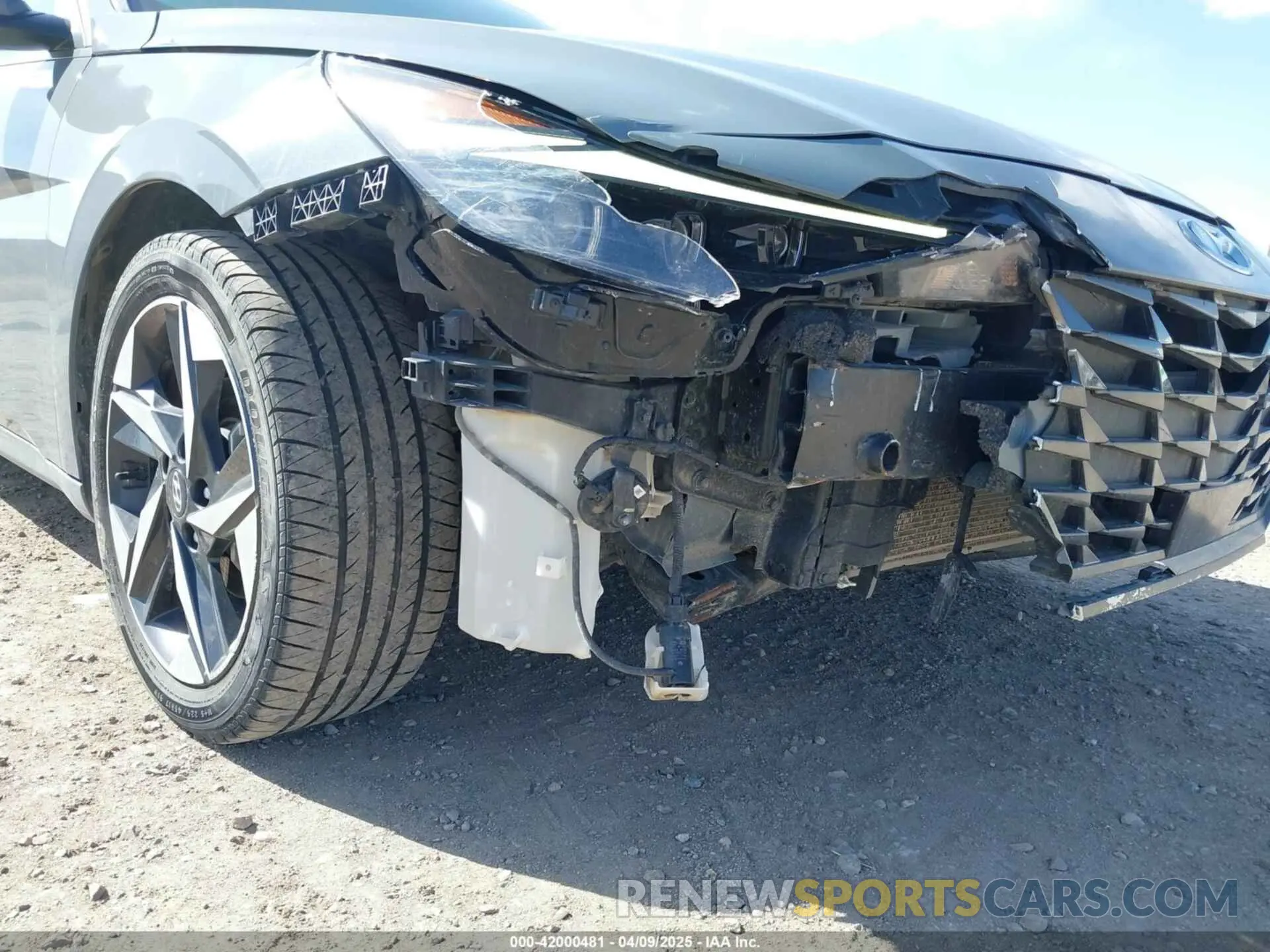 6 fotografías del automóvil dañado KMHLP4AG5PU453783 HYUNDAI ELANTRA 2023