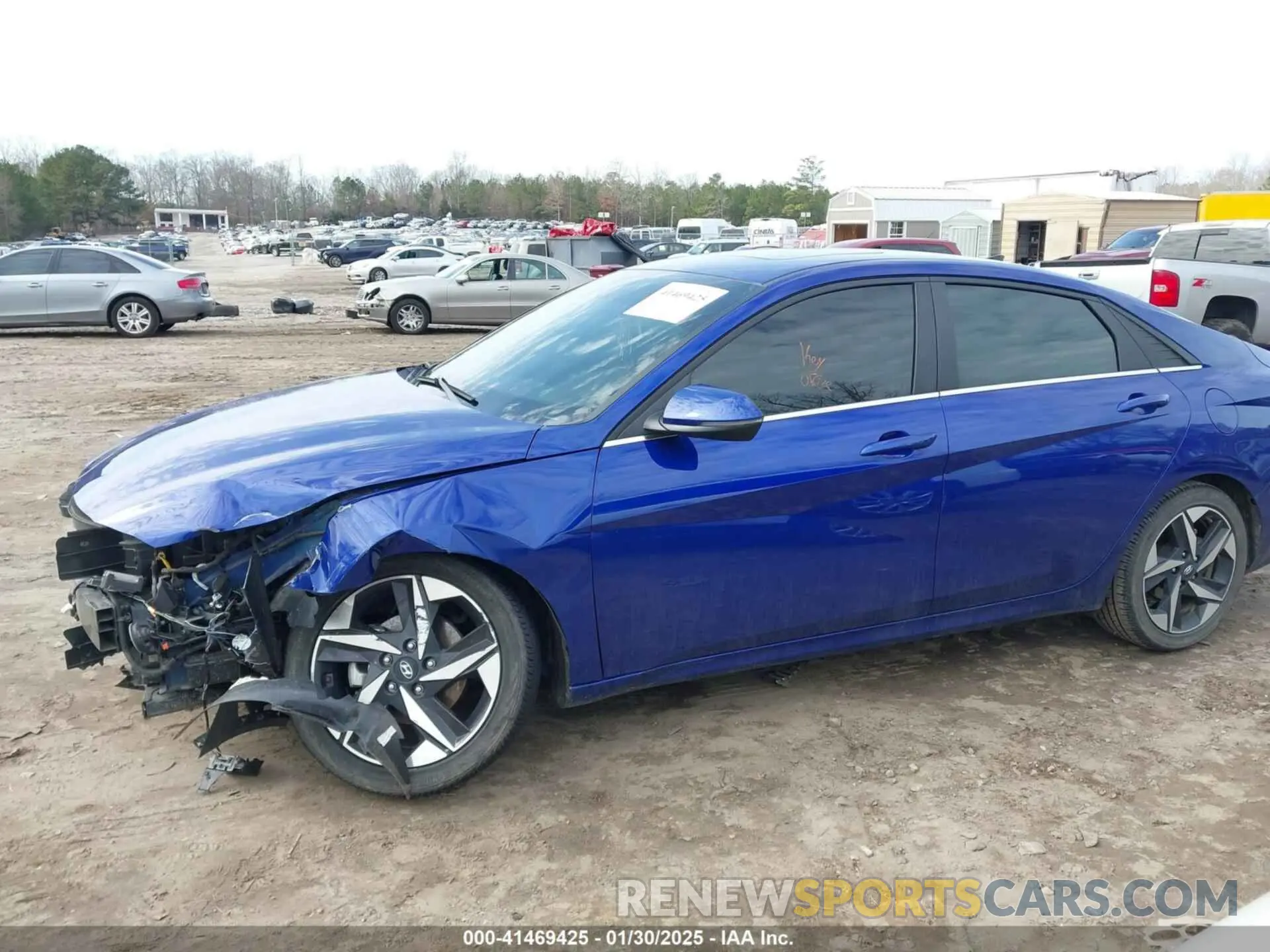15 fotografías del automóvil dañado KMHLP4AG6PU384604 HYUNDAI ELANTRA 2023