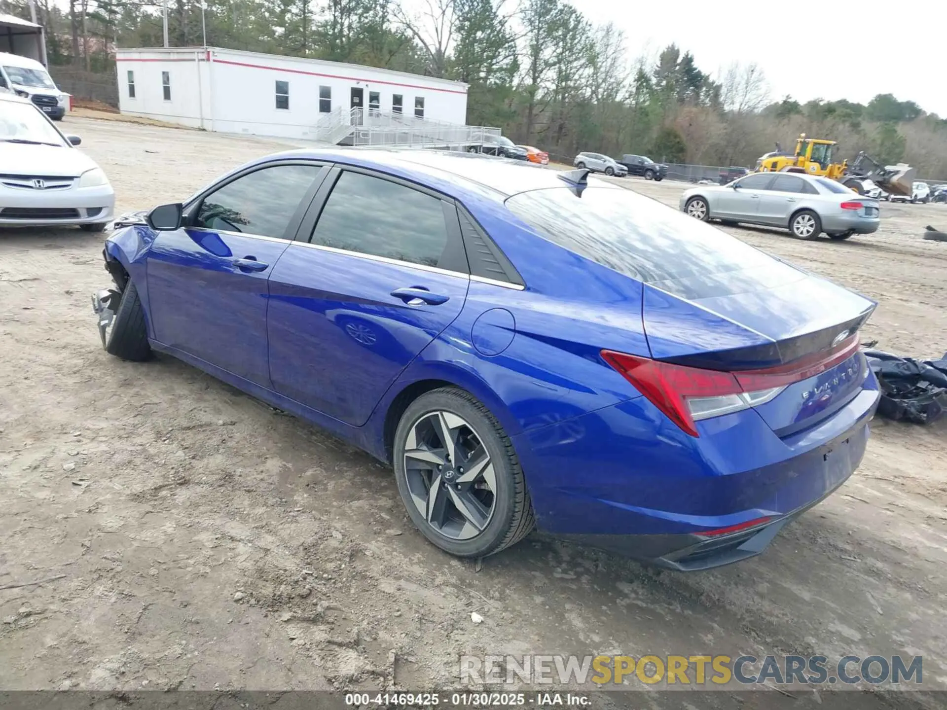 3 fotografías del automóvil dañado KMHLP4AG6PU384604 HYUNDAI ELANTRA 2023