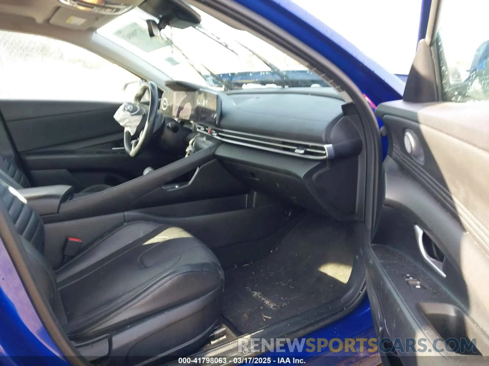 5 fotografías del automóvil dañado KMHLP4AG6PU495380 HYUNDAI ELANTRA 2023