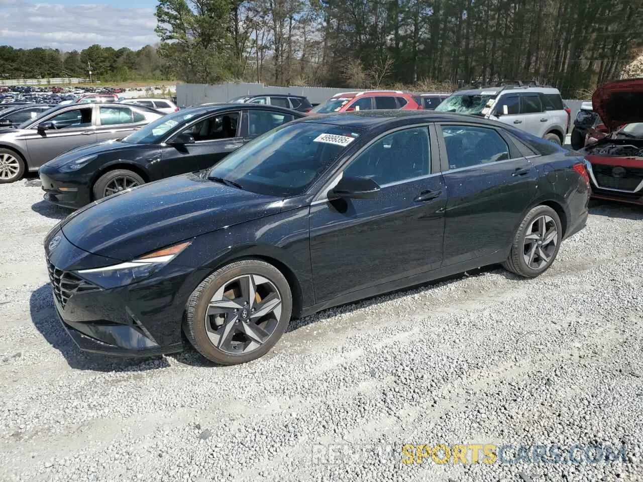 1 fotografías del automóvil dañado KMHLP4AG6PU499056 HYUNDAI ELANTRA 2023