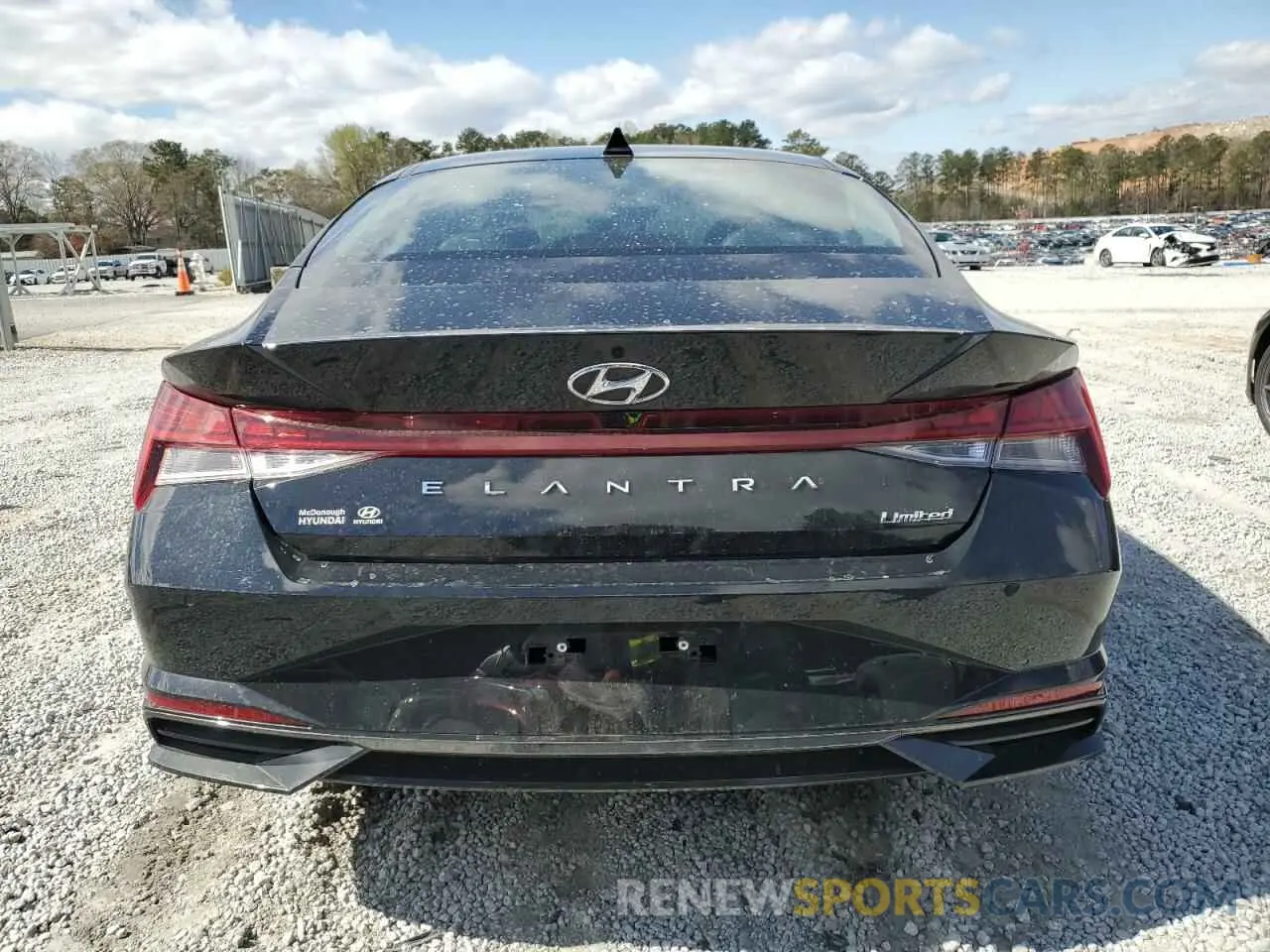 6 fotografías del automóvil dañado KMHLP4AG6PU499056 HYUNDAI ELANTRA 2023