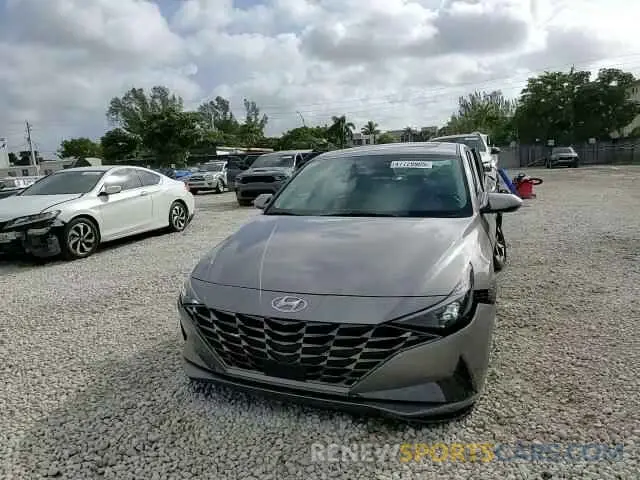 11 fotografías del automóvil dañado KMHLP4AG6PU514171 HYUNDAI ELANTRA 2023