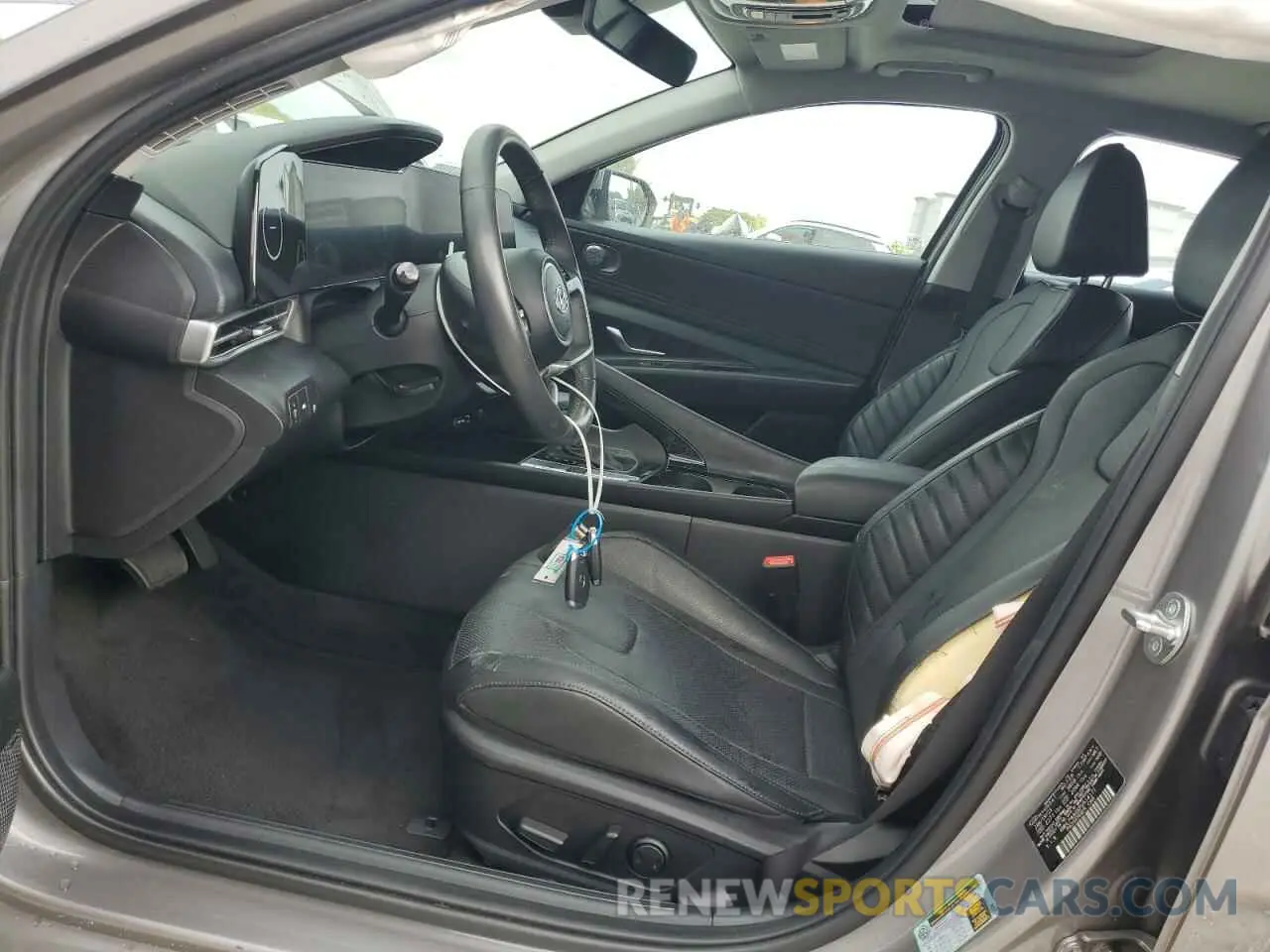 7 fotografías del automóvil dañado KMHLP4AG6PU514171 HYUNDAI ELANTRA 2023