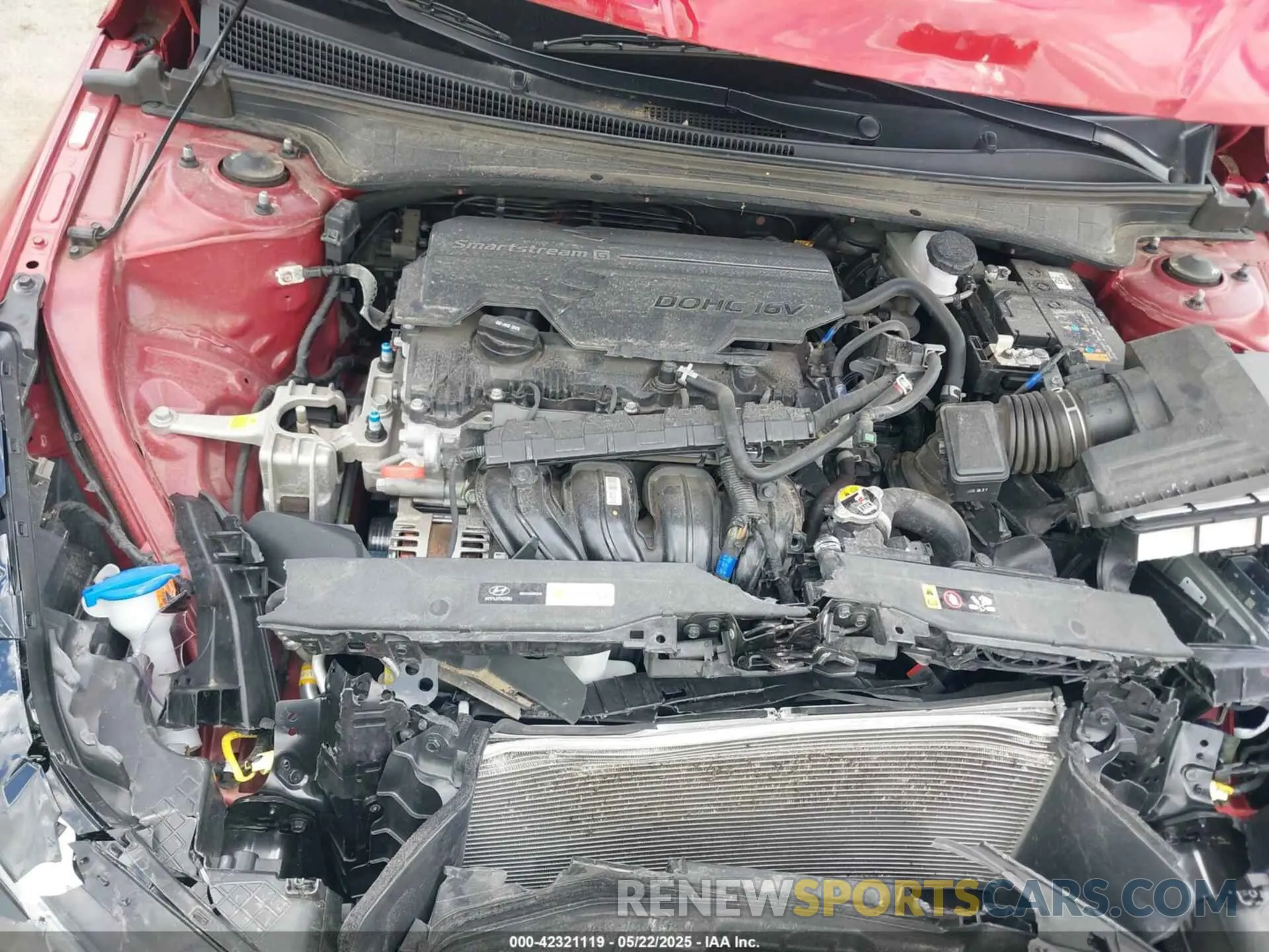 10 fotografías del automóvil dañado KMHLP4AG6PU620166 HYUNDAI ELANTRA 2023