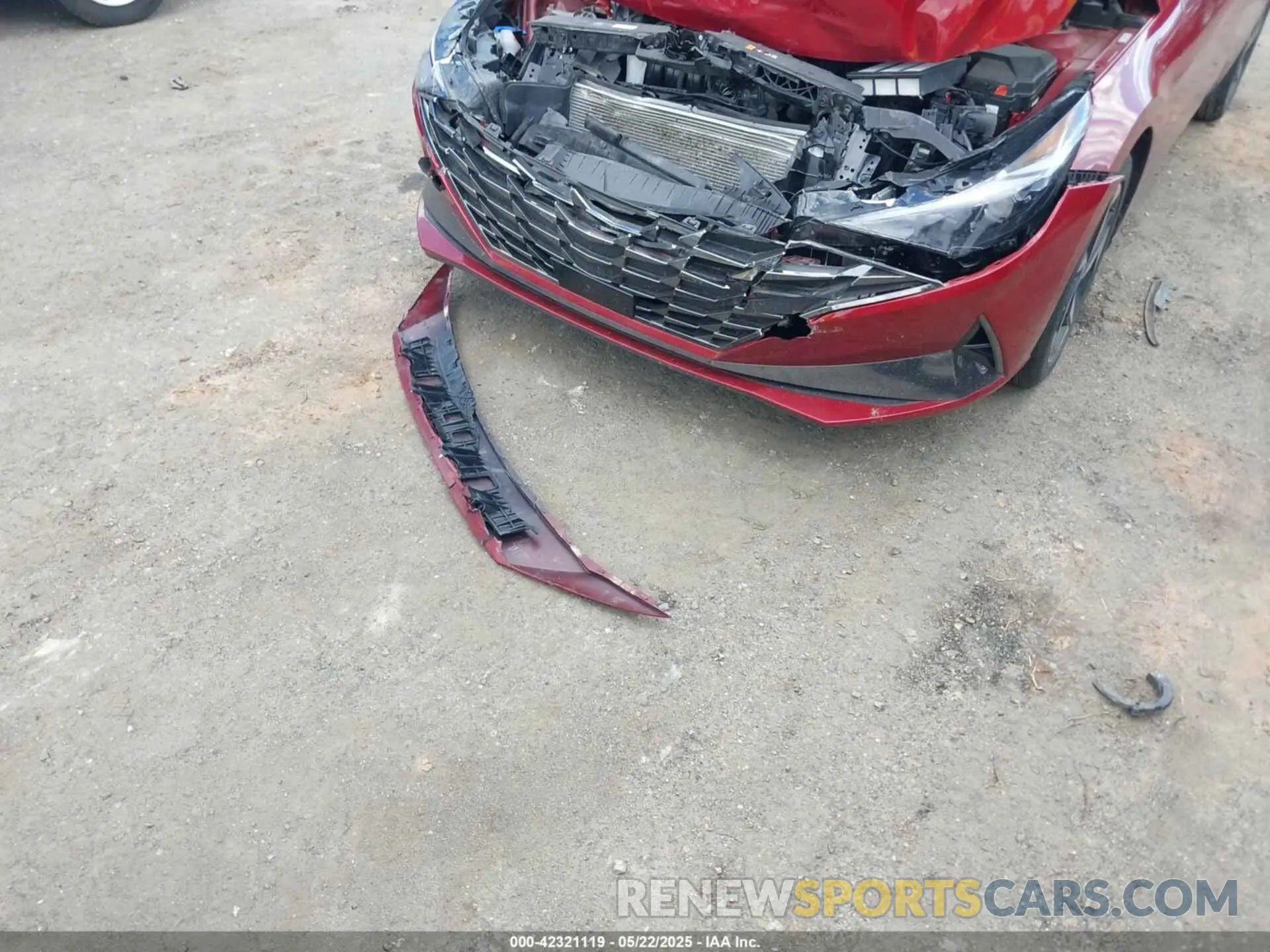 12 fotografías del automóvil dañado KMHLP4AG6PU620166 HYUNDAI ELANTRA 2023
