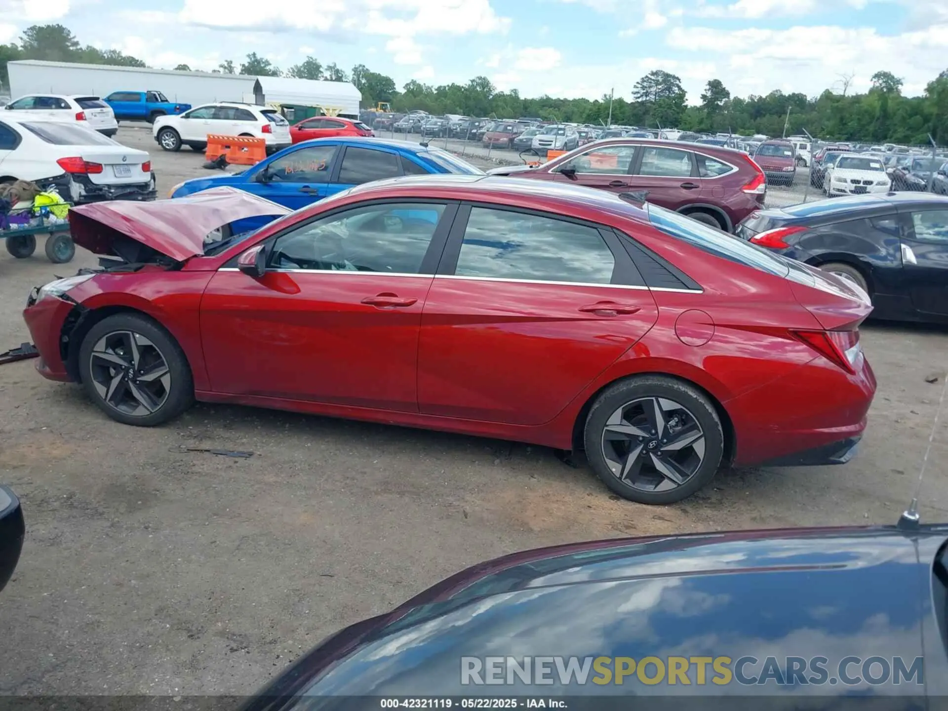 15 fotografías del automóvil dañado KMHLP4AG6PU620166 HYUNDAI ELANTRA 2023