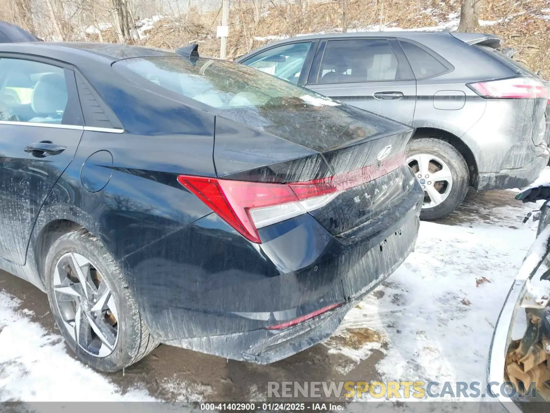 12 fotografías del automóvil dañado KMHLP4AG7PU506483 HYUNDAI ELANTRA 2023