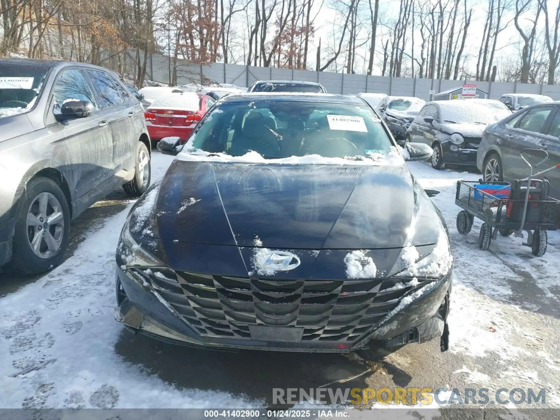 13 fotografías del automóvil dañado KMHLP4AG7PU506483 HYUNDAI ELANTRA 2023