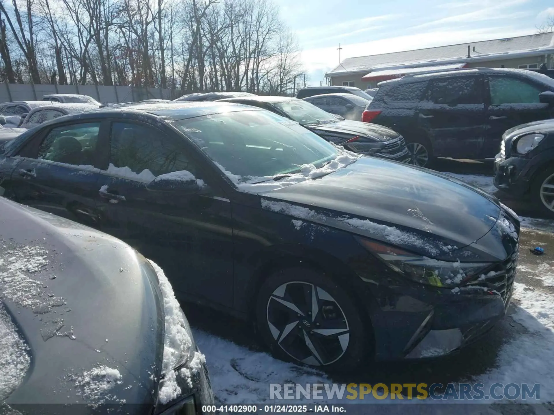 14 fotografías del automóvil dañado KMHLP4AG7PU506483 HYUNDAI ELANTRA 2023