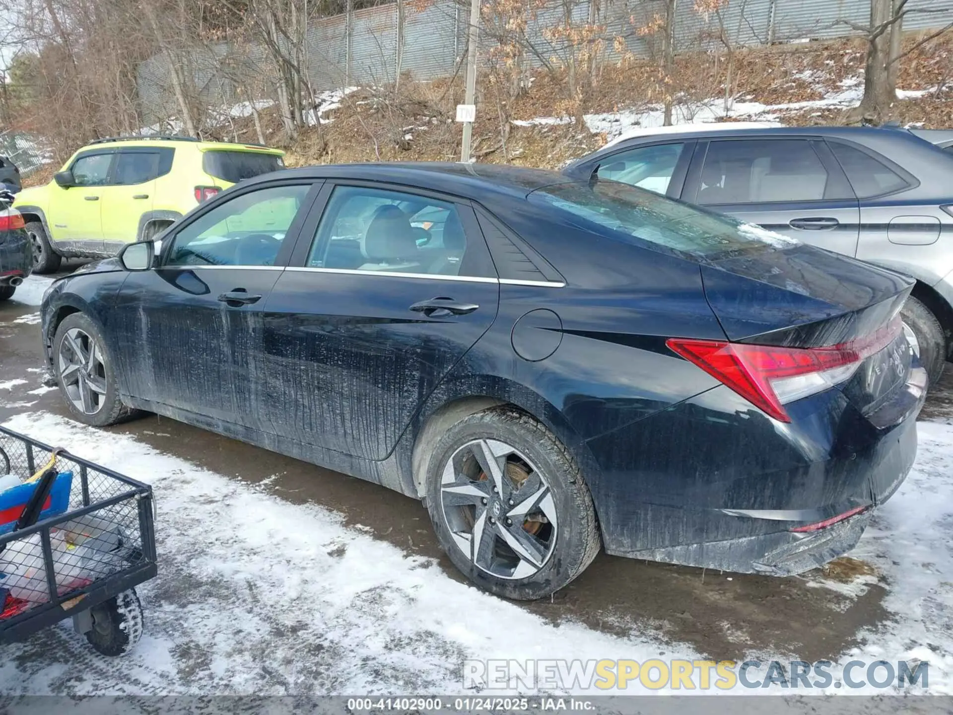 15 fotografías del automóvil dañado KMHLP4AG7PU506483 HYUNDAI ELANTRA 2023