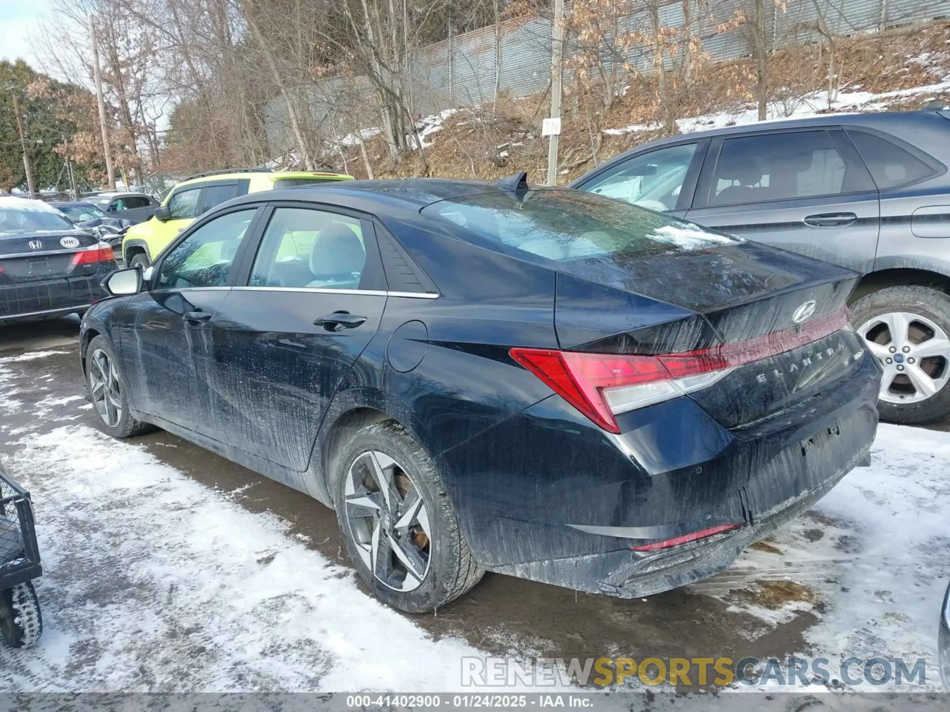 3 fotografías del automóvil dañado KMHLP4AG7PU506483 HYUNDAI ELANTRA 2023