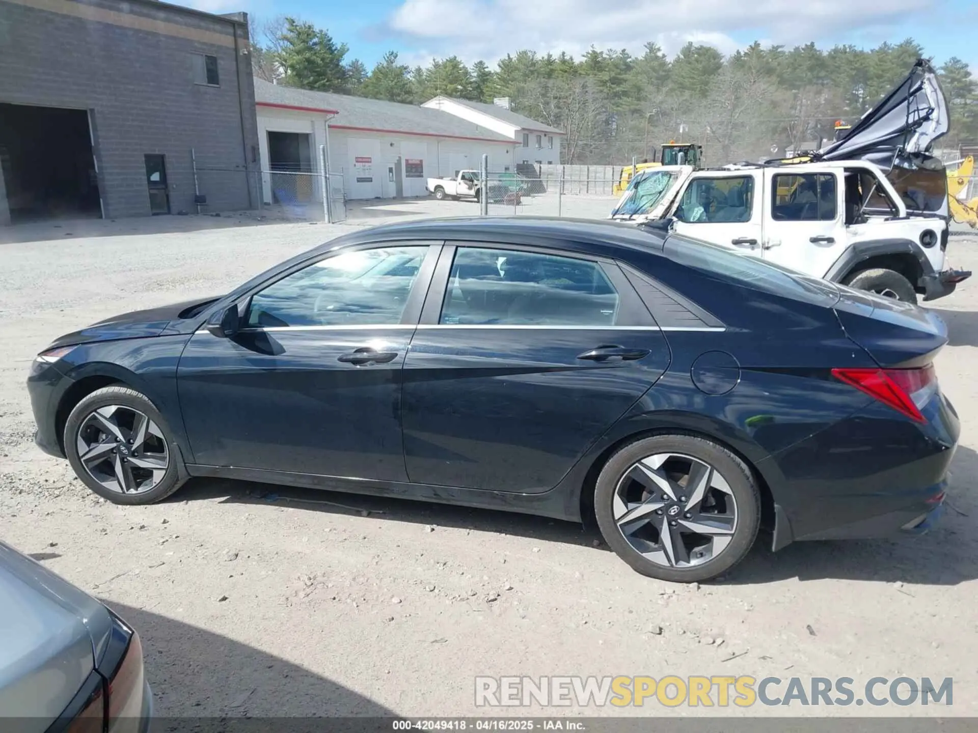 14 fotografías del automóvil dañado KMHLP4AG7PU562634 HYUNDAI ELANTRA 2023