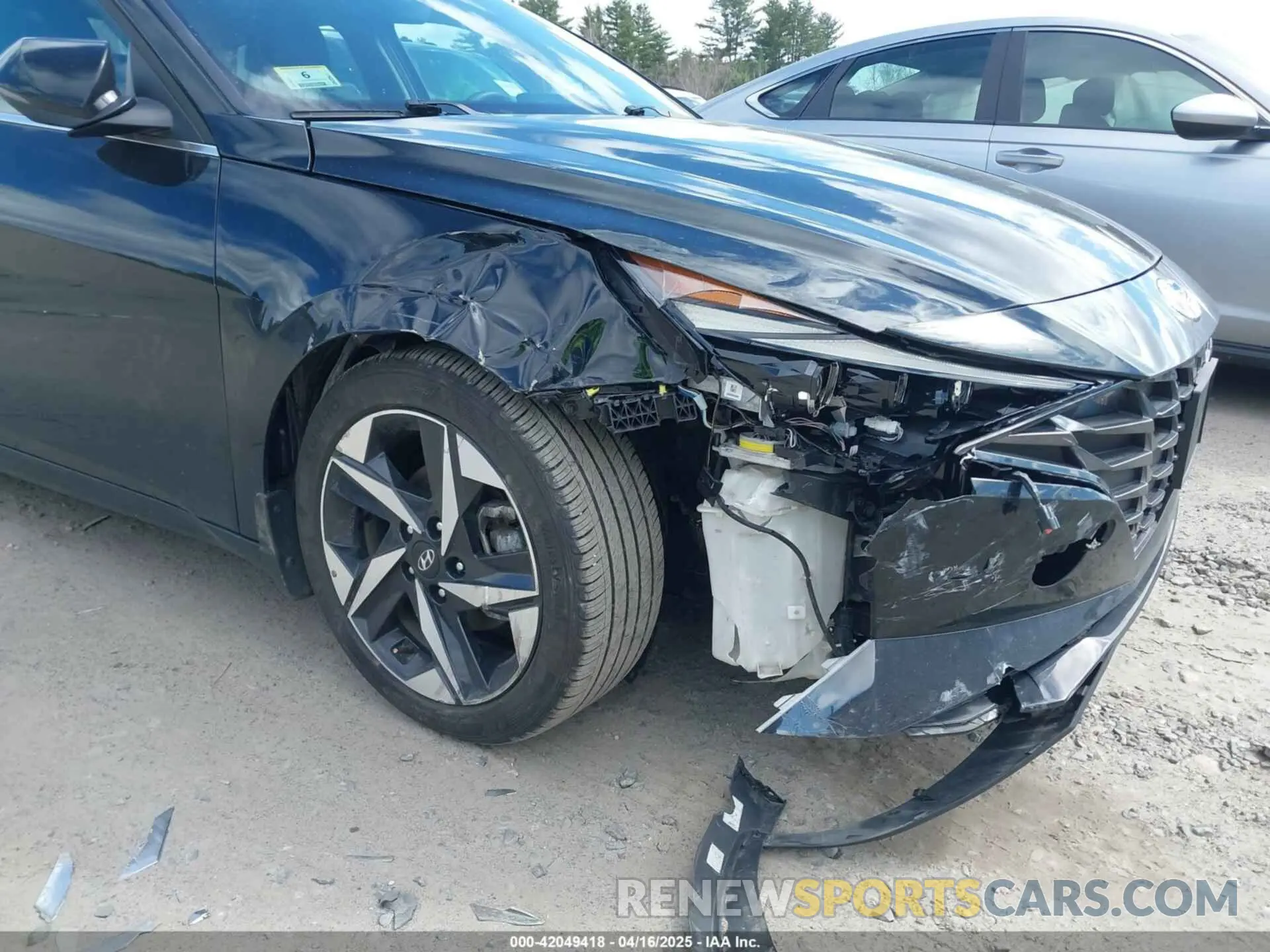 6 fotografías del automóvil dañado KMHLP4AG7PU562634 HYUNDAI ELANTRA 2023
