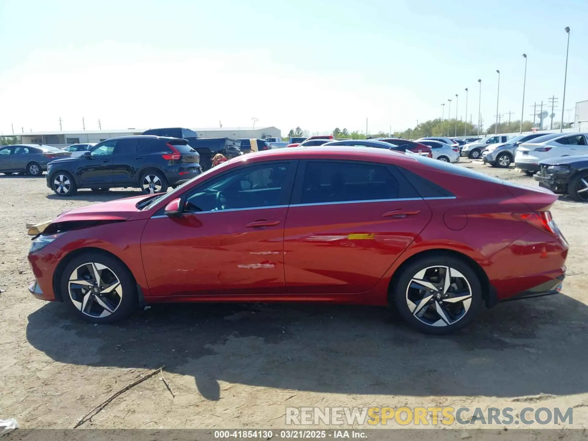 14 fotografías del automóvil dañado KMHLP4AG7PU607958 HYUNDAI ELANTRA 2023