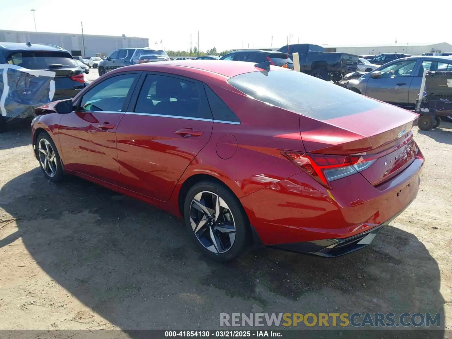 3 fotografías del automóvil dañado KMHLP4AG7PU607958 HYUNDAI ELANTRA 2023