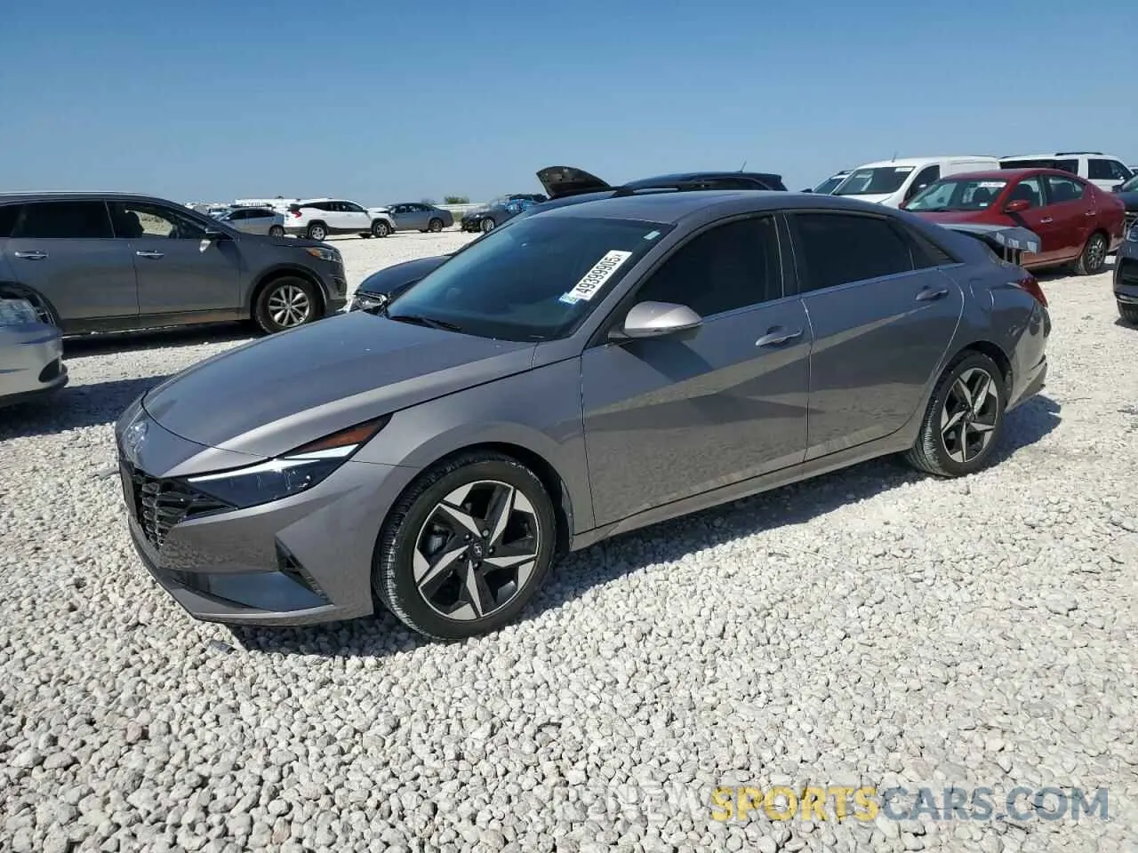 1 fotografías del automóvil dañado KMHLP4AG8PU588367 HYUNDAI ELANTRA 2023