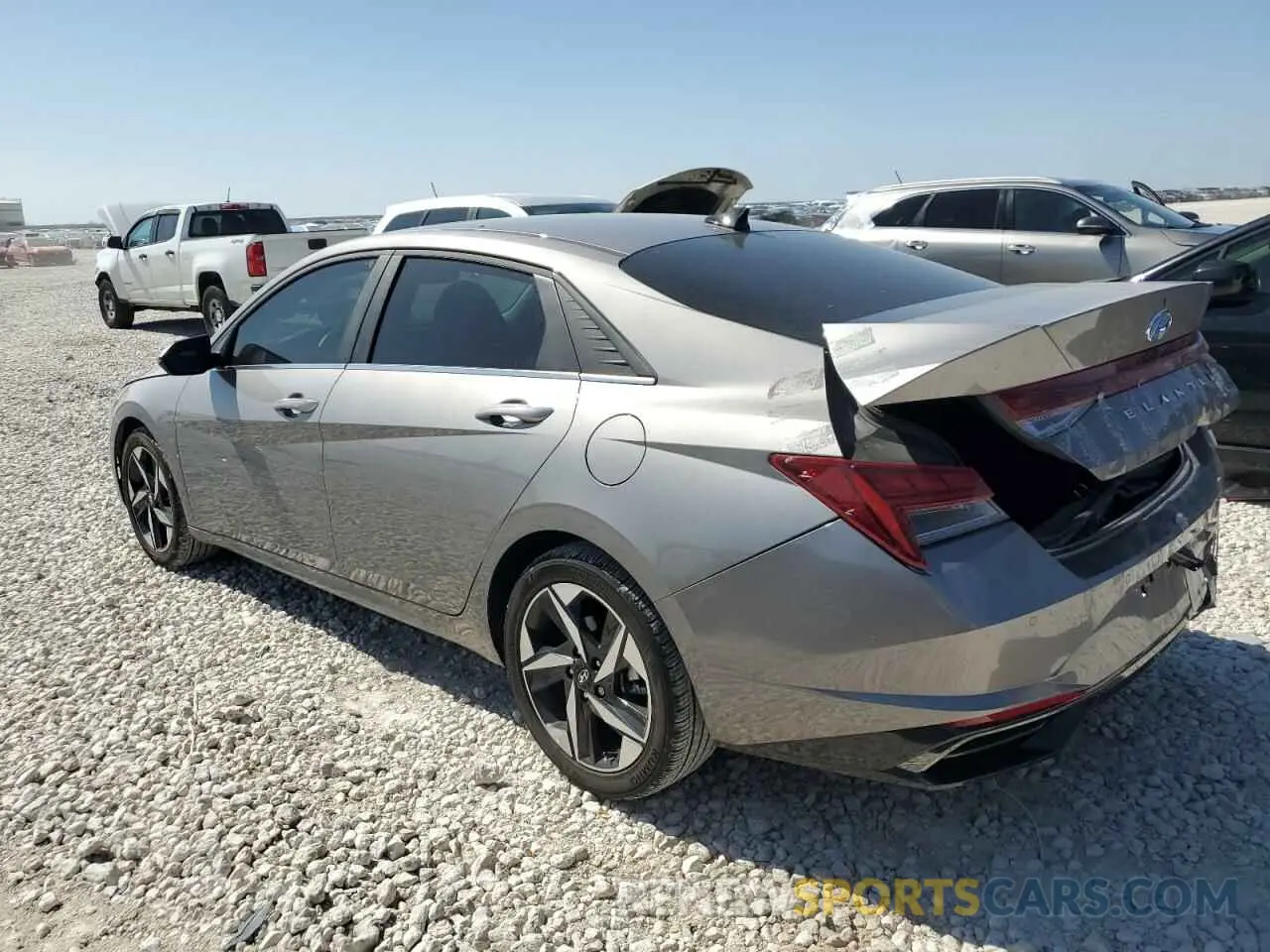 2 fotografías del automóvil dañado KMHLP4AG8PU588367 HYUNDAI ELANTRA 2023