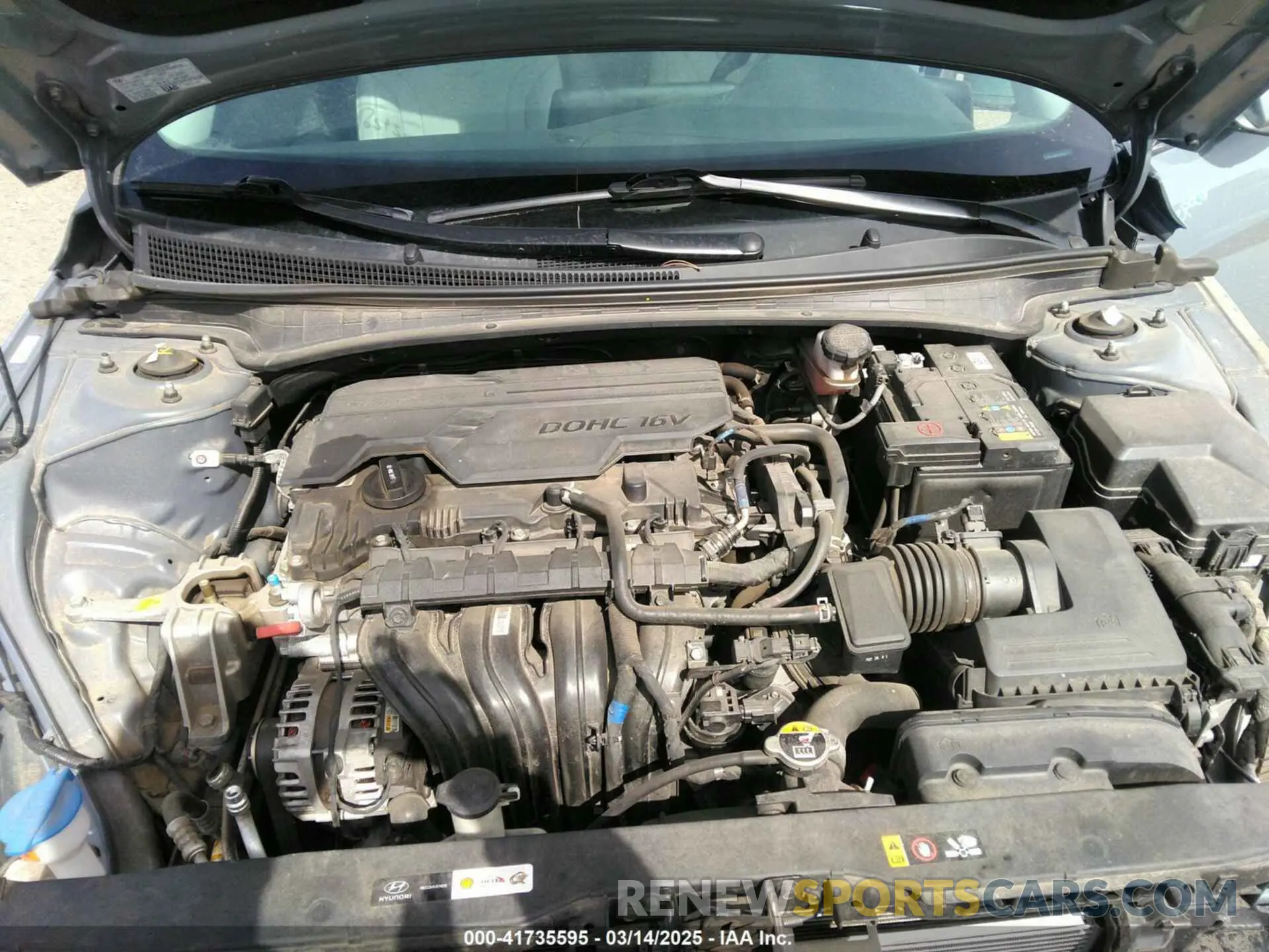 10 fotografías del automóvil dañado KMHLP4AG9PU454533 HYUNDAI ELANTRA 2023