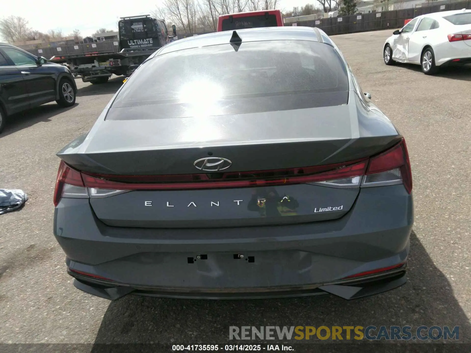16 fotografías del automóvil dañado KMHLP4AG9PU454533 HYUNDAI ELANTRA 2023