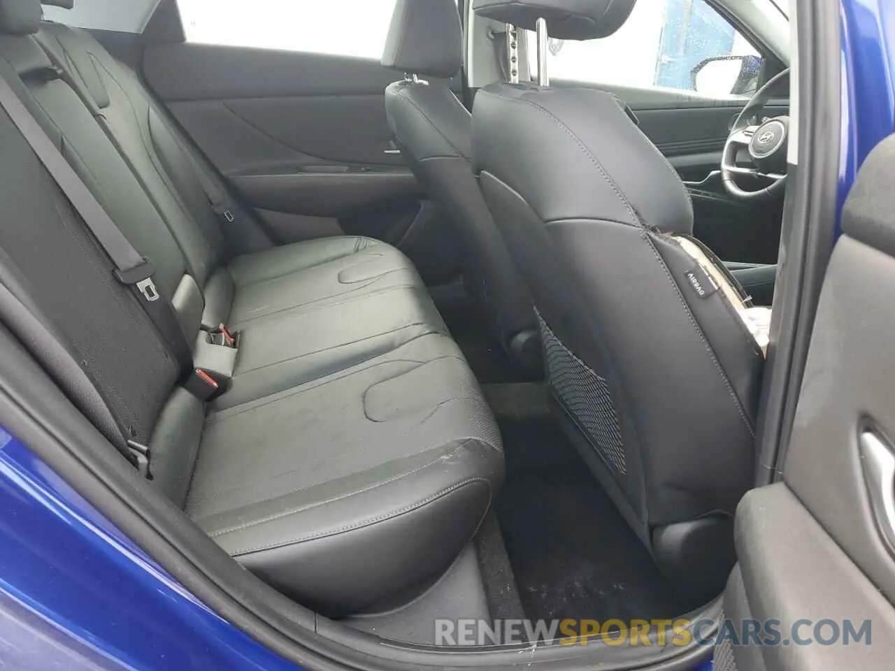 10 fotografías del automóvil dañado KMHLP4AG9PU515797 HYUNDAI ELANTRA 2023