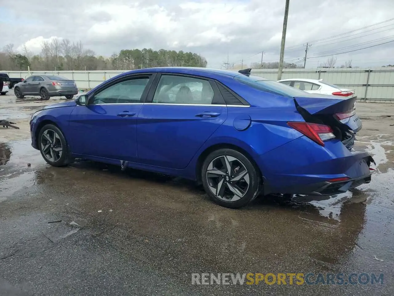 2 fotografías del automóvil dañado KMHLP4AG9PU515797 HYUNDAI ELANTRA 2023