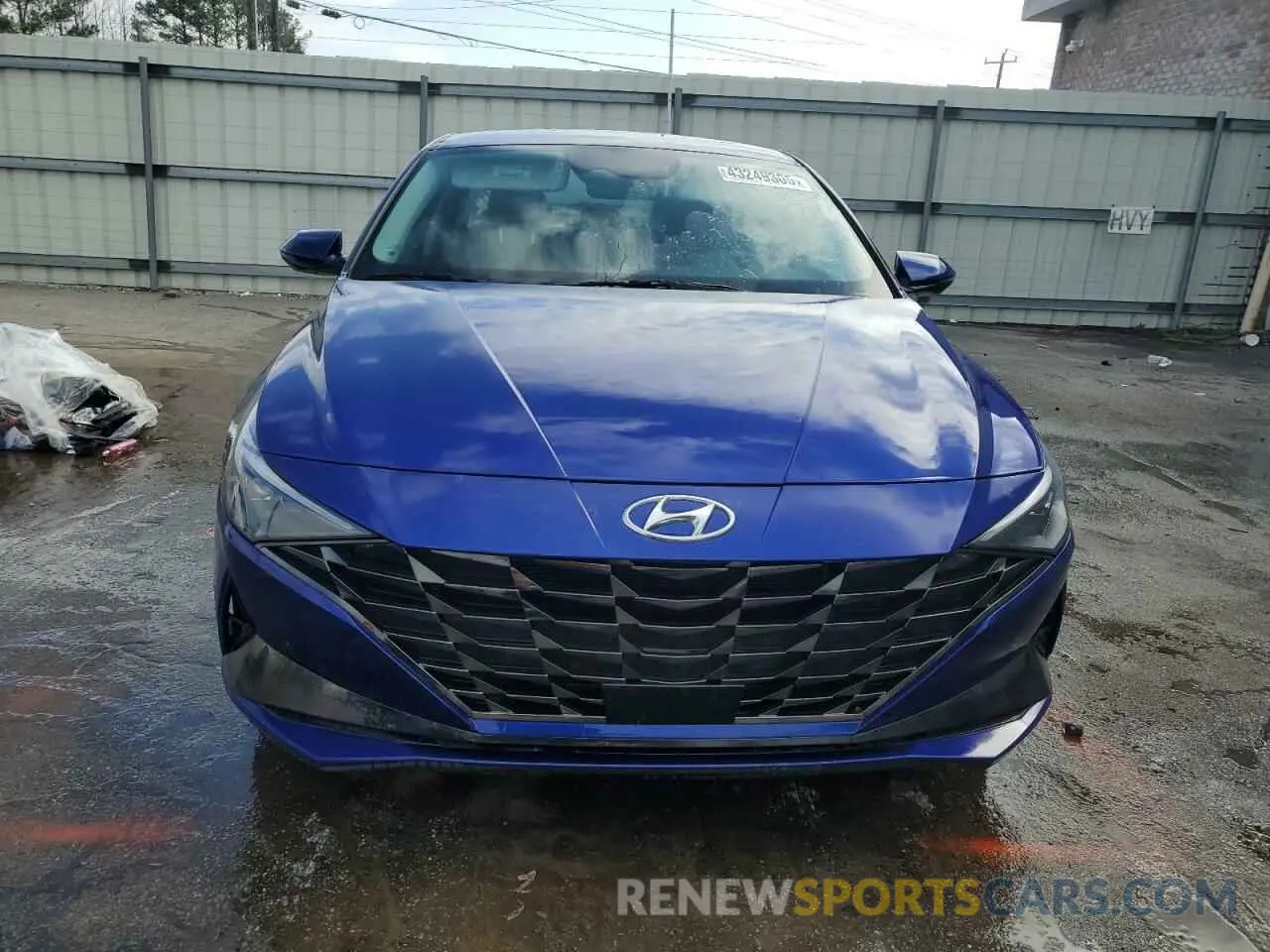 5 fotografías del automóvil dañado KMHLP4AG9PU515797 HYUNDAI ELANTRA 2023