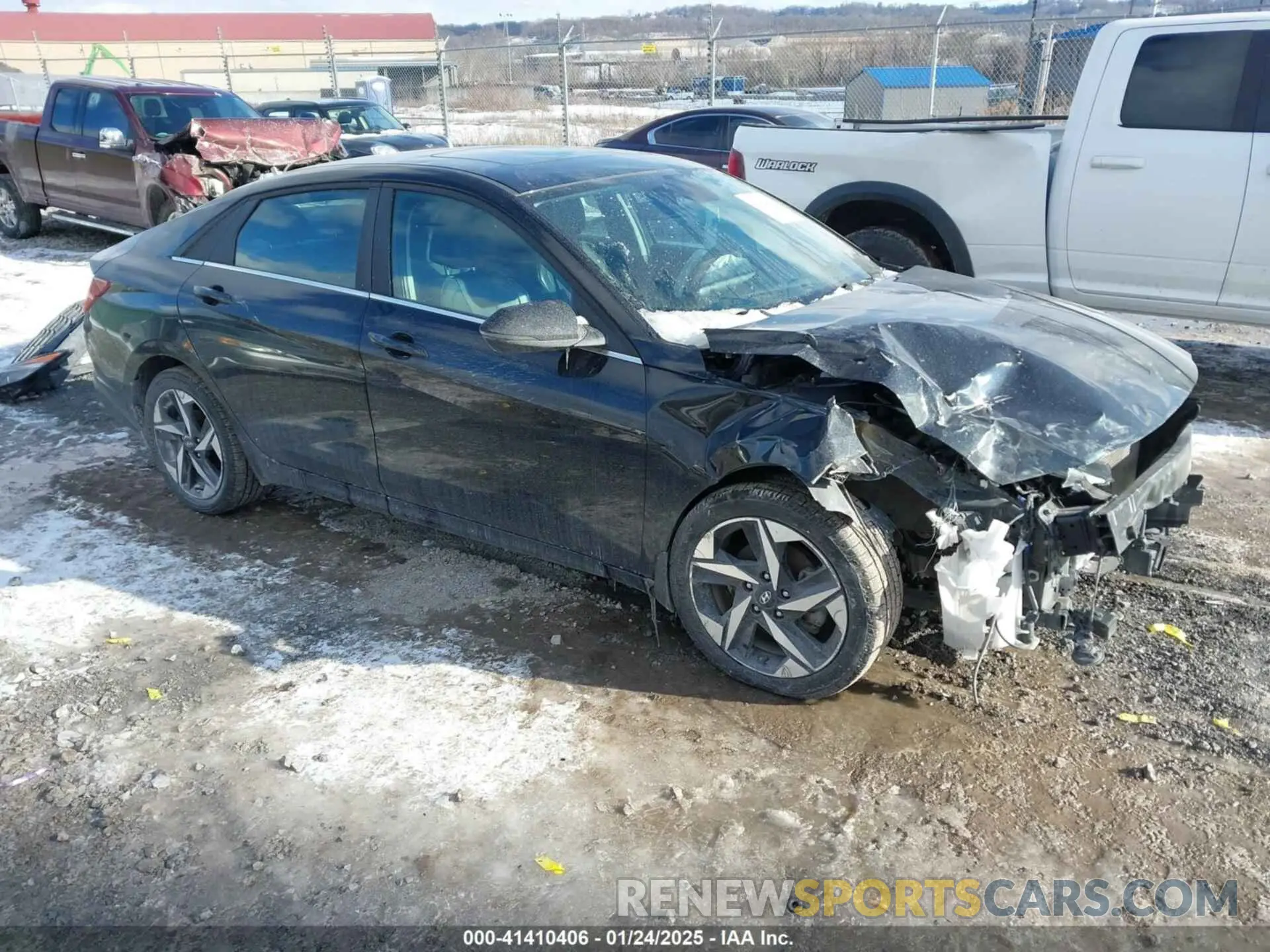 1 fotografías del automóvil dañado KMHLP4AGXPU384671 HYUNDAI ELANTRA 2023