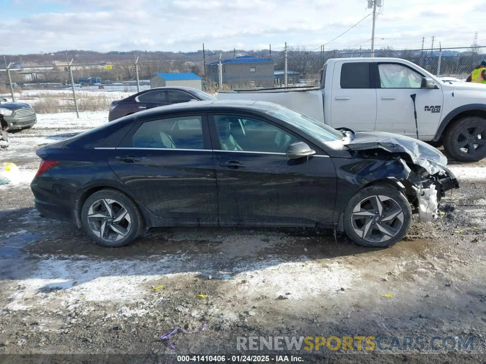 14 fotografías del automóvil dañado KMHLP4AGXPU384671 HYUNDAI ELANTRA 2023