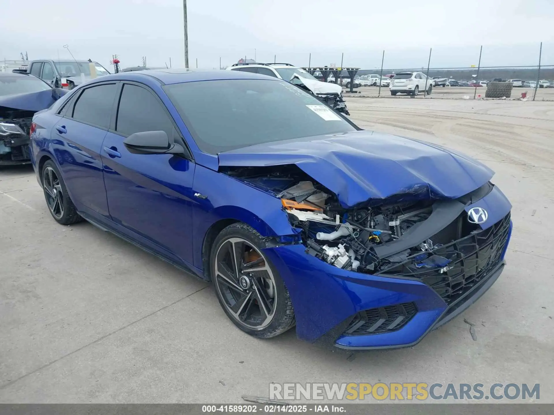 1 fotografías del automóvil dañado KMHLR4AF1PU423570 HYUNDAI ELANTRA 2023